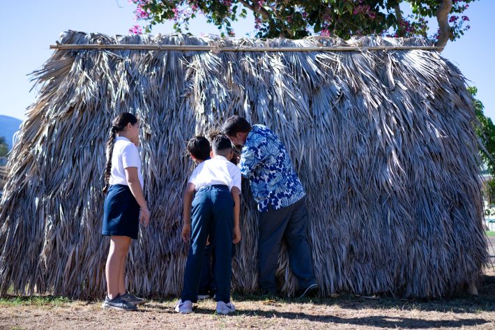 ʻIke kūpuna in action: Student-built hale at Kamehameha Schools Maui is left unscathed after windstorms