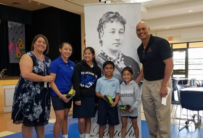 KSH Kula Ha'aha'a haumāna raise $800 in Pennies for Pauahi campaign