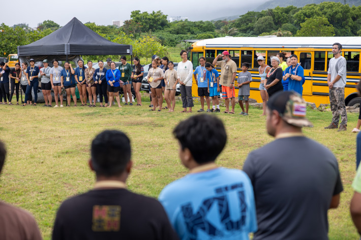 Kamehameha haumāna connect with culture and each other at ʻAha ʻŌpio 