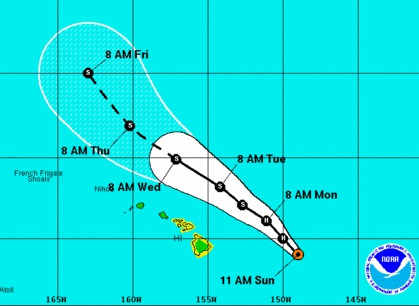 Hurricane Ignacio update: All KS facilities open Monday