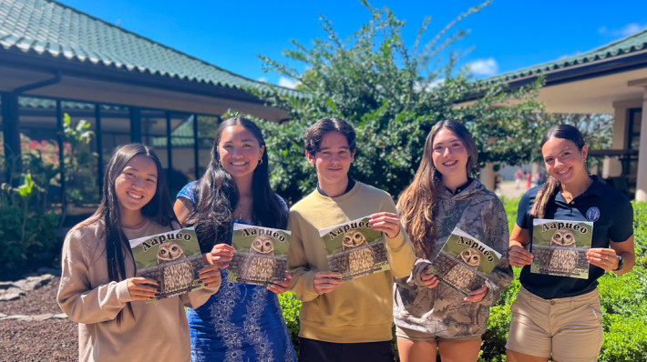 Kamehameha Maui students bring self-published Hawaiian children’s book to life at WIPCE