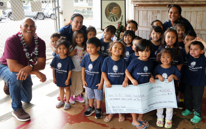 Growing ʻōiwi leaders make a difference, one penny at a time