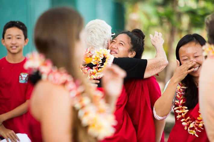 Ēwelei'ula Wong, 17-year-old Hawaiian surfer